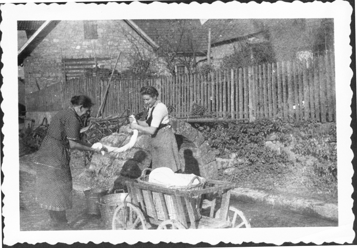 Historisches Waschen
